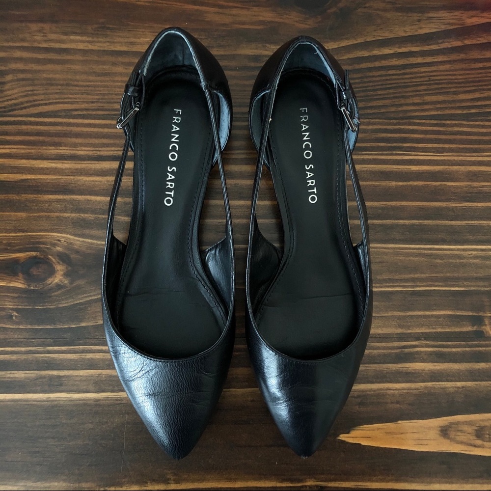 Franco Sarto Leather Flats